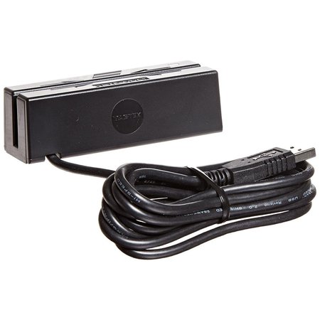 MAGTEK Magtek 210401406 ft. Dual Head Triple Track USB HID Magnetic Stripe Reader - Black 21040140